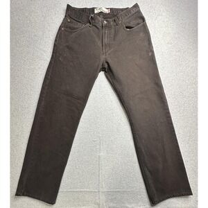VTG Levis 559 Jeans Mens 32x34 Brown Relaxed Straight Fit Denim Pants Mid Rise